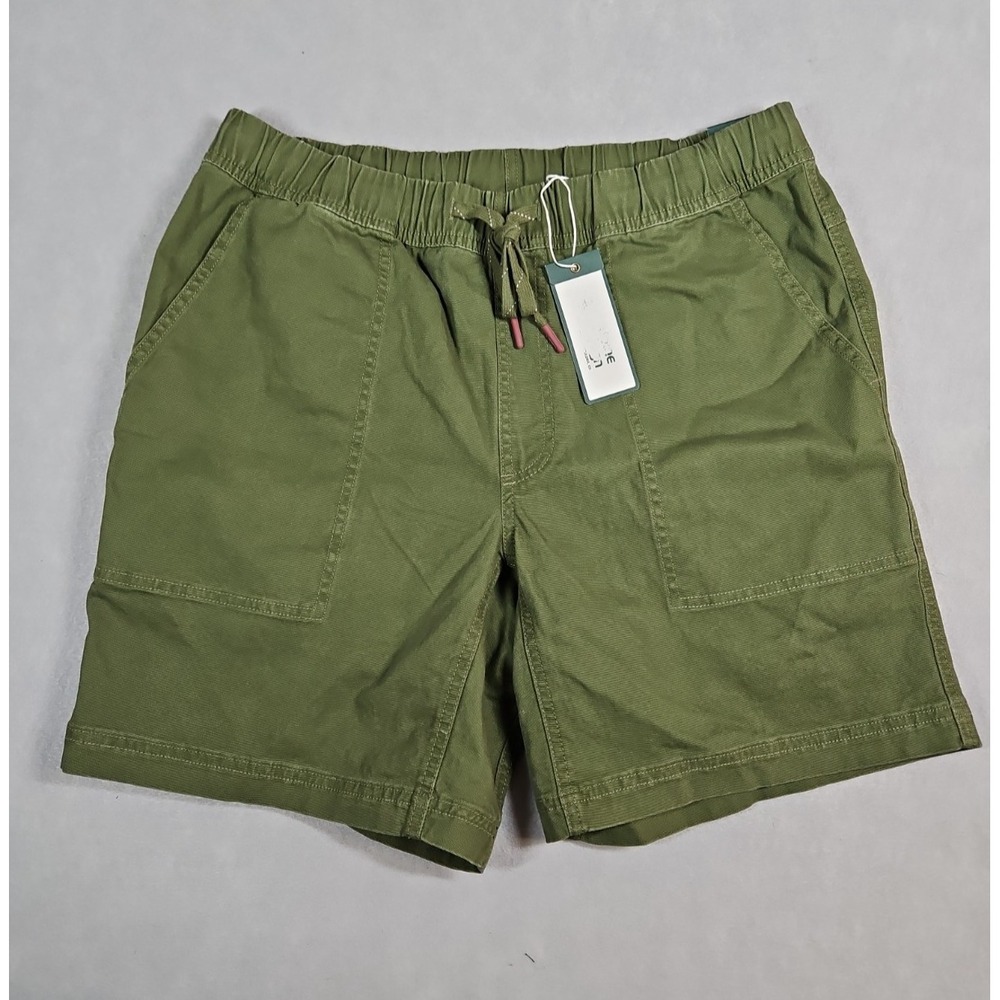 Alpine Design Mens Green 7" Pull On Hike Shorts Size Medium NWT